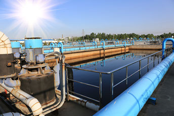 sewage plant odour control with Econox